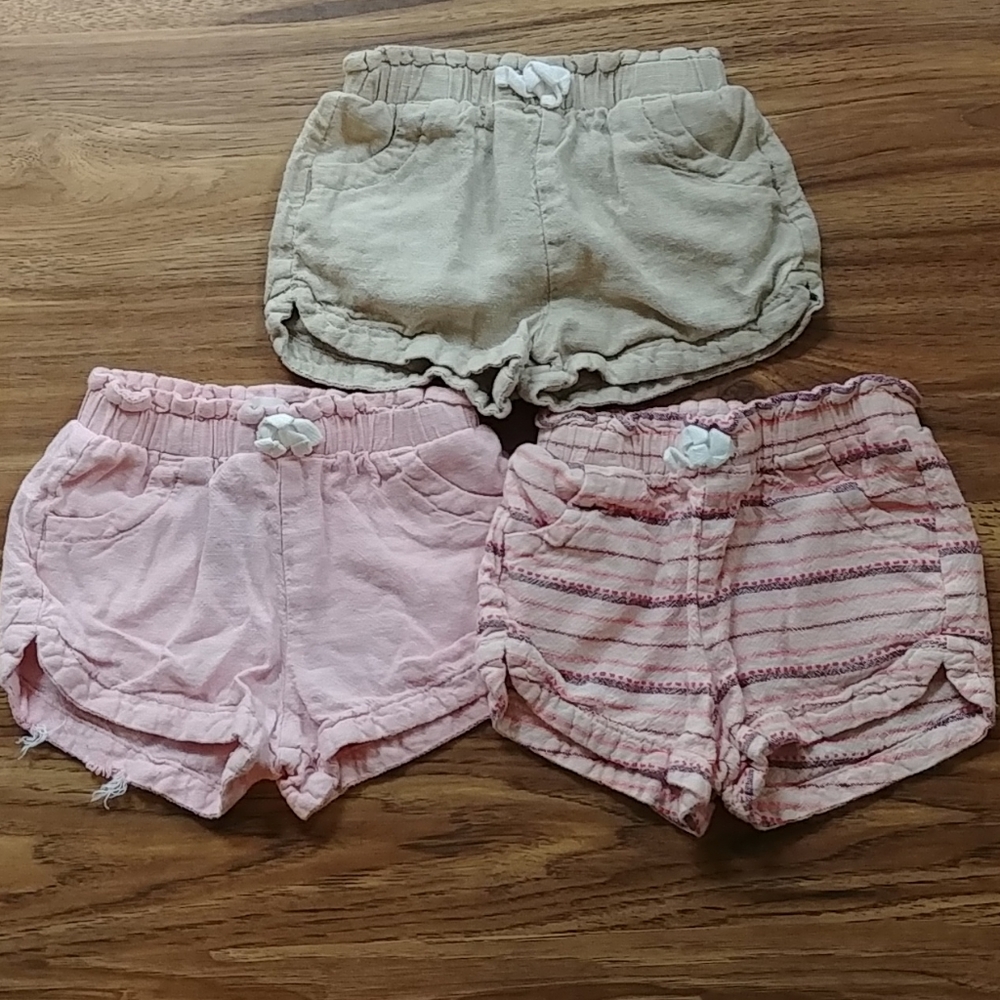 2T old navy shorts 3 pairs